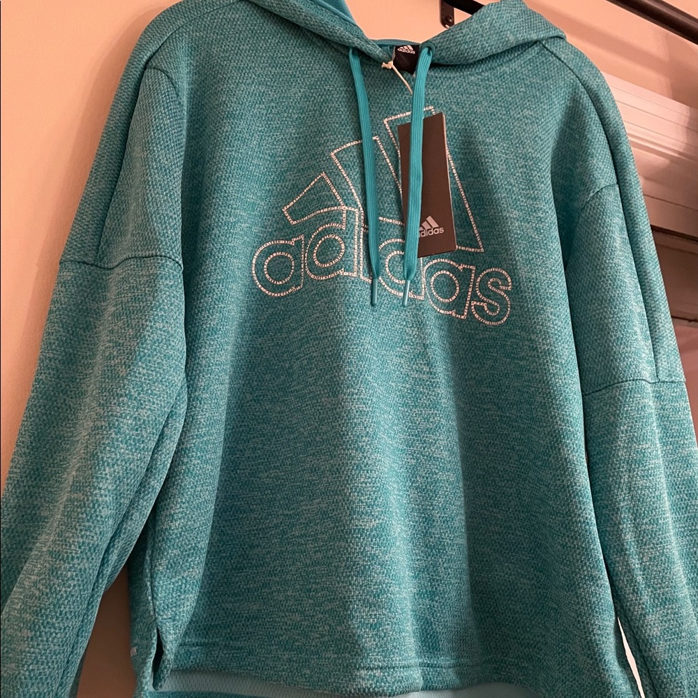 Woman’s Adidas large sweatshirt hoodie
